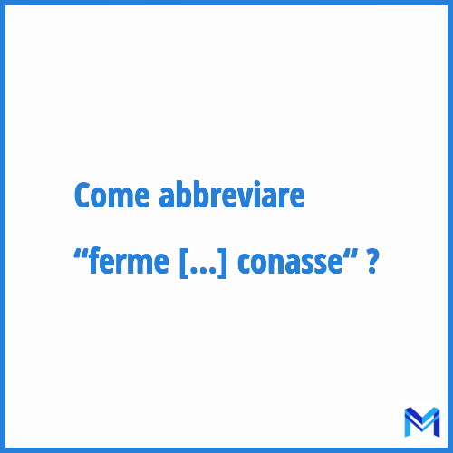 Come abbreviare “Ferme ta gueule conasse“ in francese?